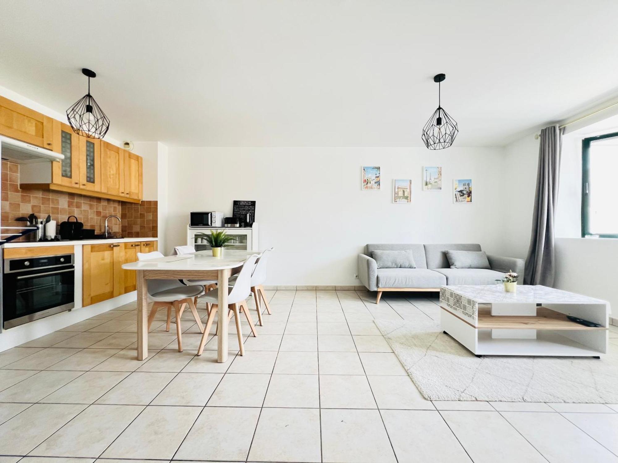 Appartement Coquelicot 25Km Paris Et Disney Pontault-Combault Esterno foto